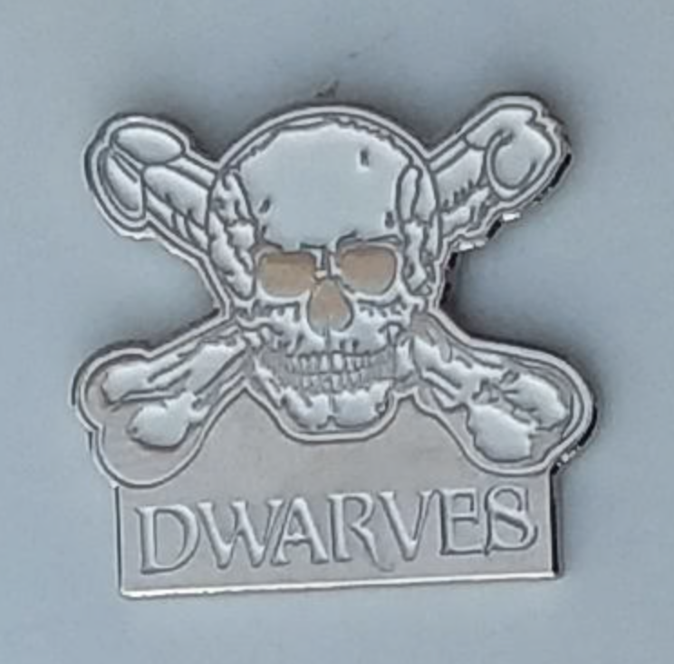 Dwarves - Metal Badge